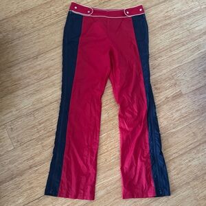 Vintage Tommy Girl Jeans blue red windbreaker sailor style track pants